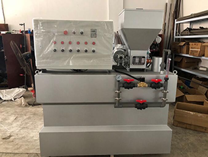 全自動三箱加藥裝置，配藥速度如何？